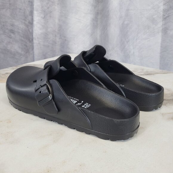 Birkenstock Boston EVA Clog Sandals Black Women's Size 39 - Picture 6 of 15